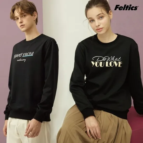 펠틱스 남여 보아털 기모맨투맨