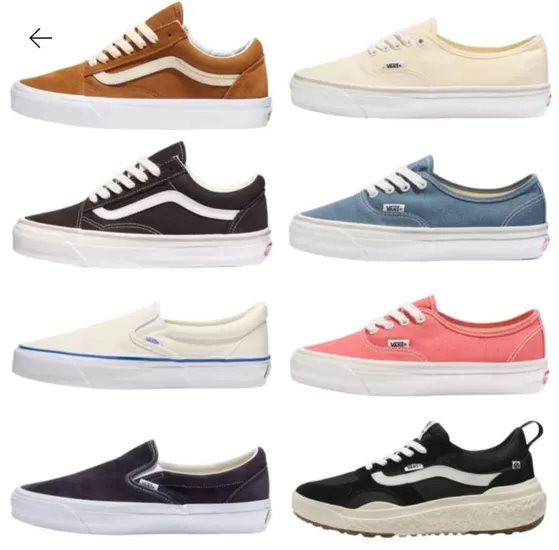 반스 스니커즈 8종 택