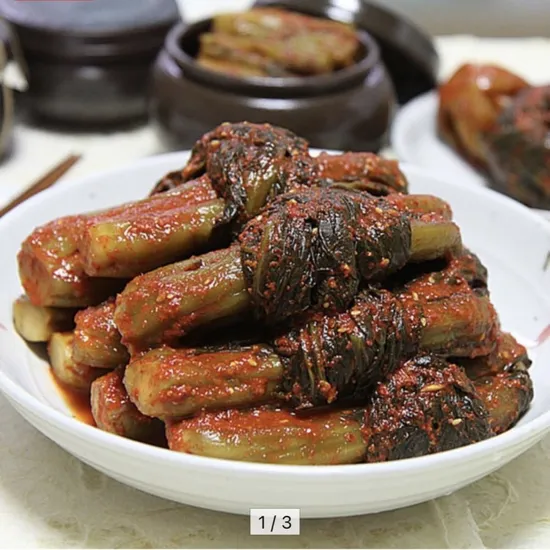 국내산 갓김치 3kg