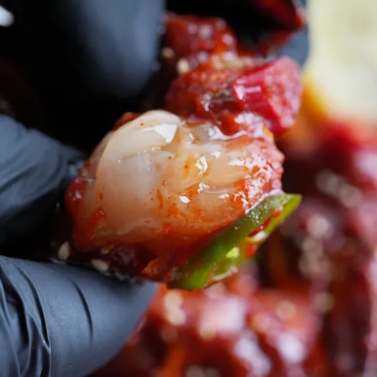 국내산 연평도 백령도 꽃게무침 양념게장 1kg