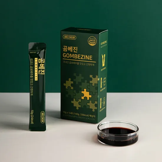 곰베진 곰보배추 삼백초 시럽 14포 1박스