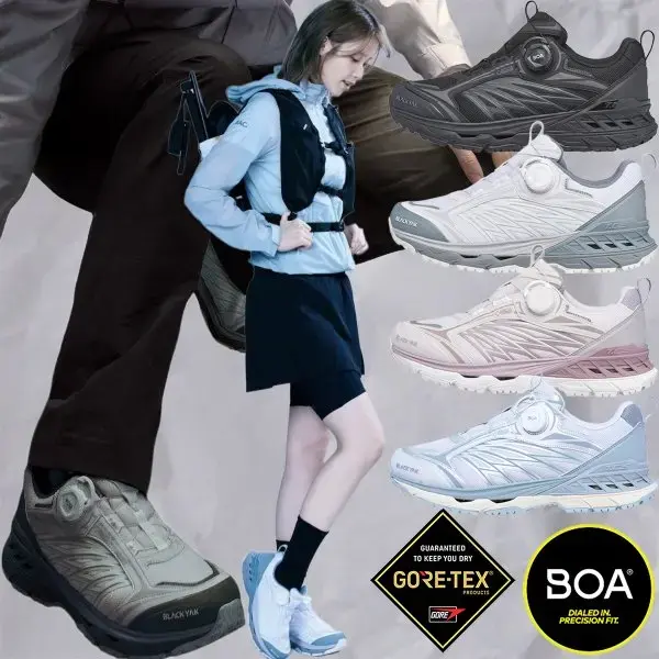 블랙야크 고어텍스 보아 로우컷 트레킹화