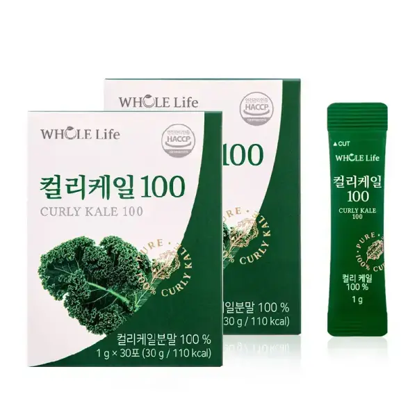 홀라이프 미국산 컬리케일 30포 2개