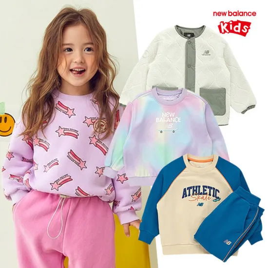 뉴발란스 키즈 패딩 점퍼 바람막이 셋업 외 다양