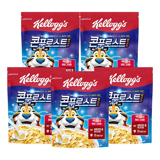 켈로그 콘푸로스트 300g 5개