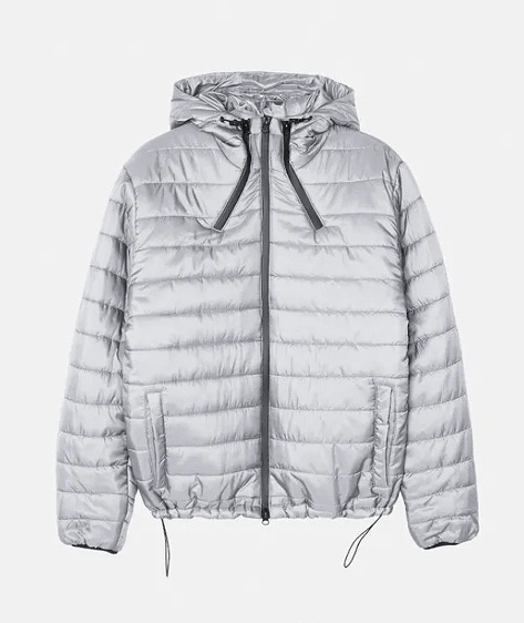 고프 멀티 지퍼 경량패딩