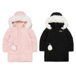 아이더키즈 여아 구스롱다운패딩