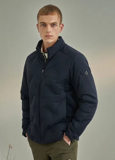 네파 이젠벅 남성 다운프루프 레이어 튜브 다운자켓