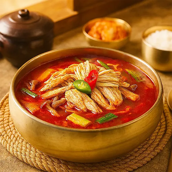 가마솥 얼큰 파닭개장 600g