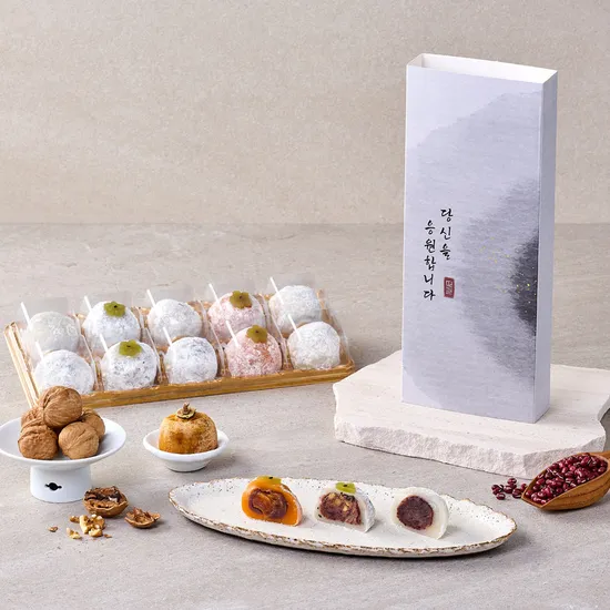 수능찹쌀떡 3종 선물세트 60g 10개입