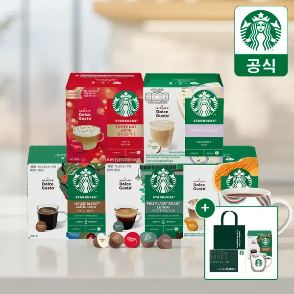 스타벅스 네스카페 돌체구스토 화이트모카 캡슐 12p
