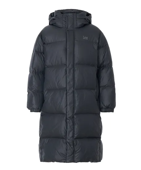 립스탑 롱 다운 파카 네이비