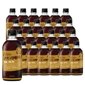 칸타타 콘트라베이스 콜드브루 블랙커피 500ml 24펫