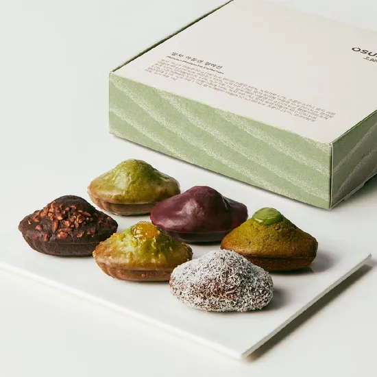 오설록 말차 마들렌 컬렉션 6종 세트