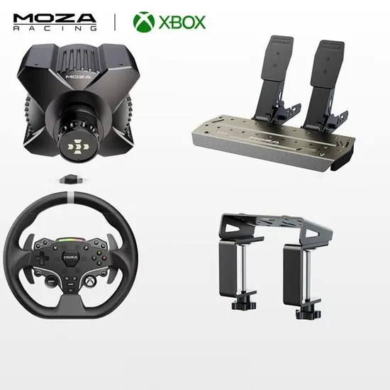 MOZA R3 게이밍 레이싱 시뮬레이터 조이스틱 올인원 풀패키지