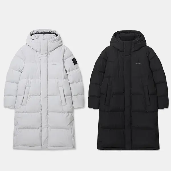 네파 남녀공용 에센셜 롱 벤치 다운 자켓 7LF2085