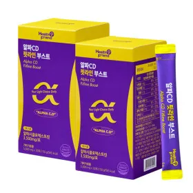 알파CD 핏라인 부스트 30포 2박스