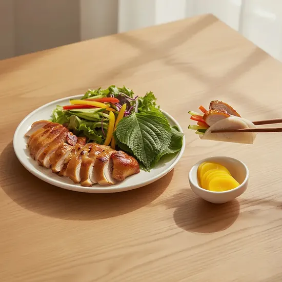 사조대림 훈제마늘닭 슬라이스 350g 3개