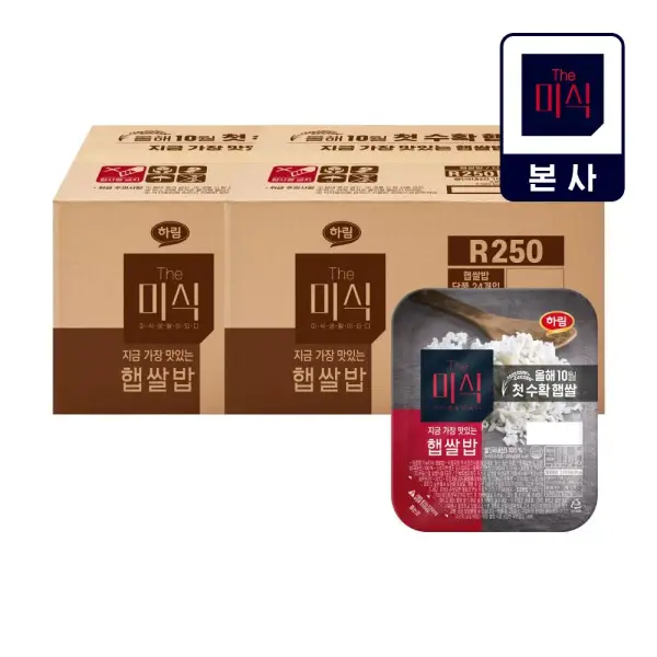 더미식 햅쌀밥 즉석밥 200g 48개