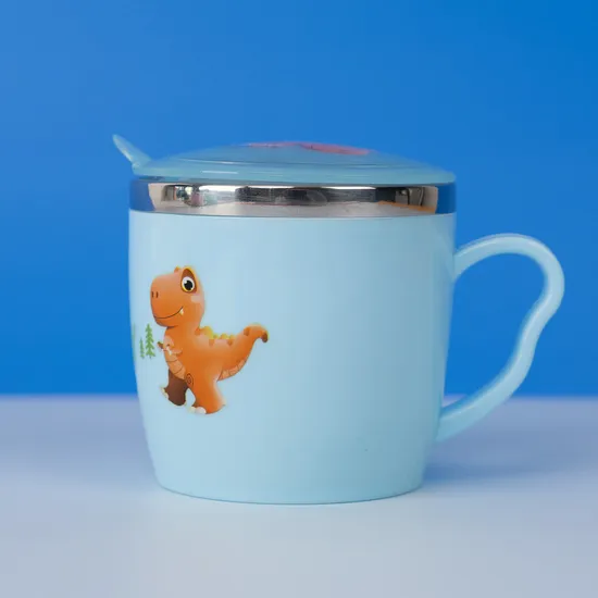 아기 어린이 유아 스텐 양치컵 60ml