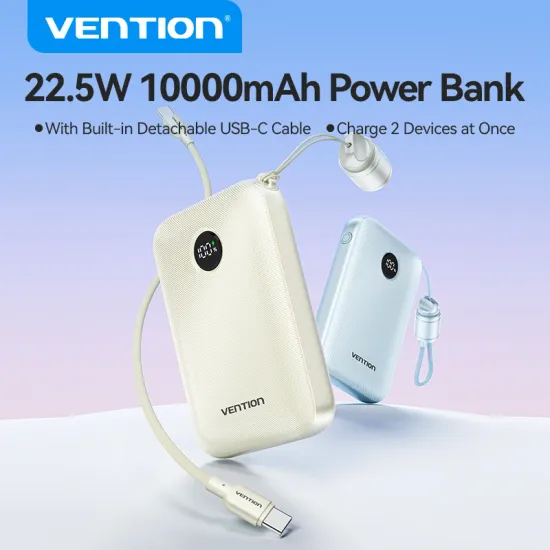 Vention 보조배터리 10000mAh 22.5W PD