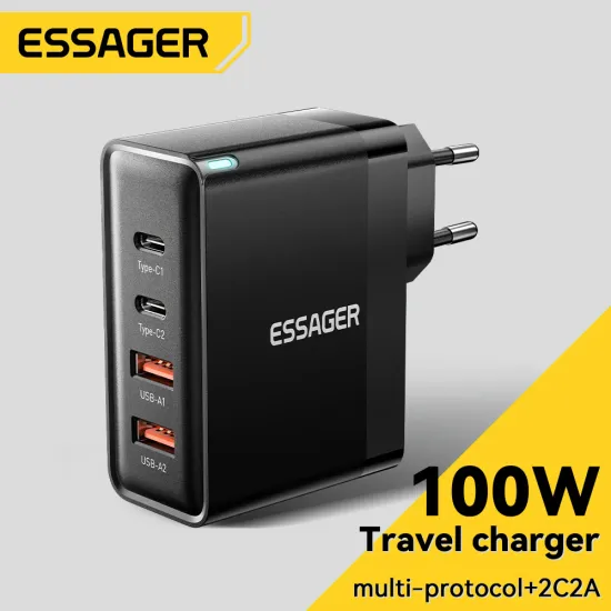 Essager GaN 충전기 100W 한국플러그 USB C타입