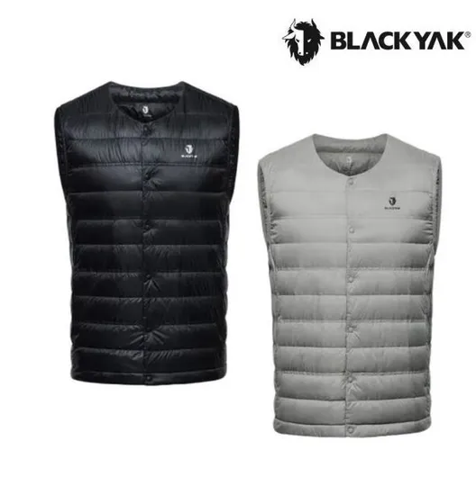 블랙야크 남성 오리털 경량다운베스트