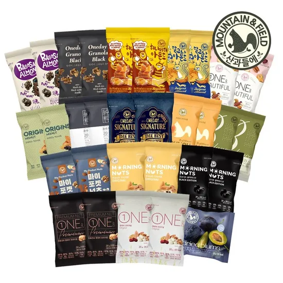 산과들에 하루견과 맛보기팩 31봉