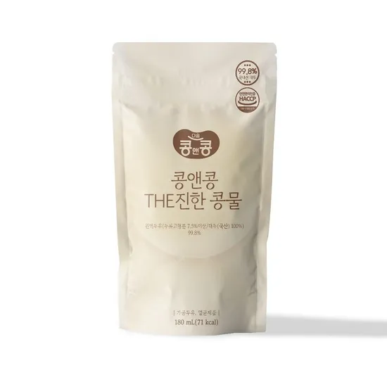 콩앤콩 더진한 콩물 180ml 15팩