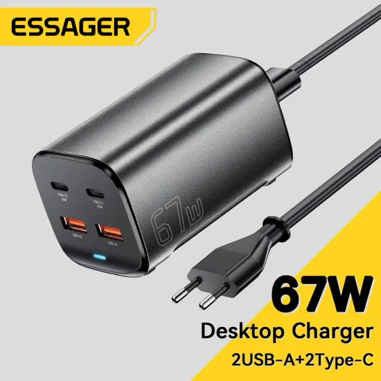 Essager 67W USB C GaN 충전기