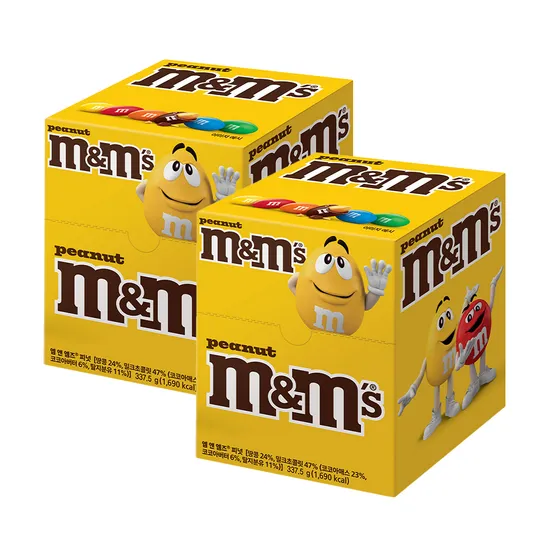 엠앤엠즈 피넛 픽앤믹스 337.5g 2개