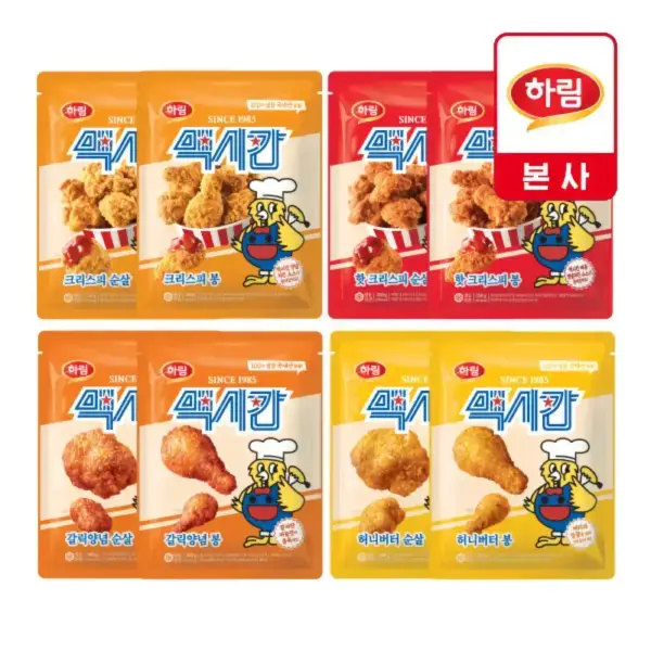 맥시칸 치킨 순살/봉 4팩