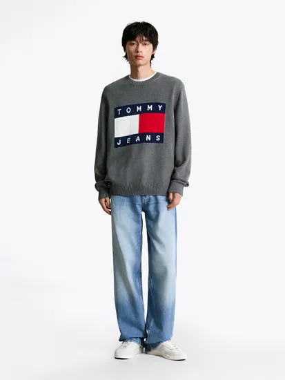 타미진스 멜란지 플래그 스웨터 105