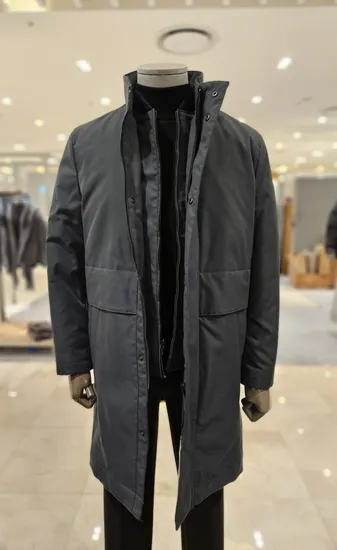 레노마 헨리넥 구스프리미엄 퀄팅 아우터