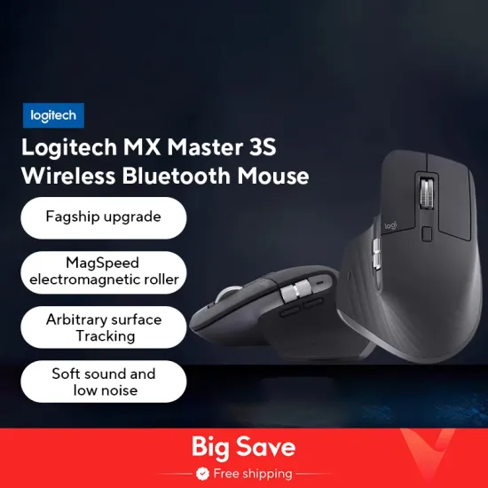 로지텍 MX Master 2s 무선마우스 $53.82, MX Master 3s $70.35