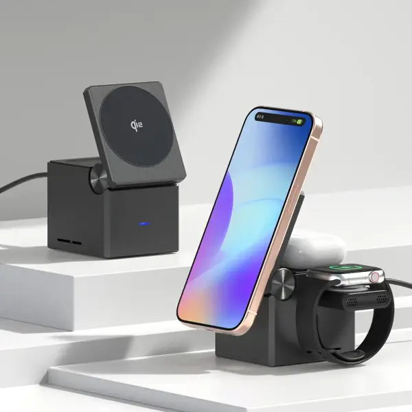 모아리 QI2 2in1 맥세이프 충전거치대