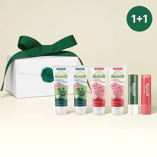 카밀 비건 립밤 컬러밤 1개 미니 핸드크림 허벌 스위티 4개 세트 2개