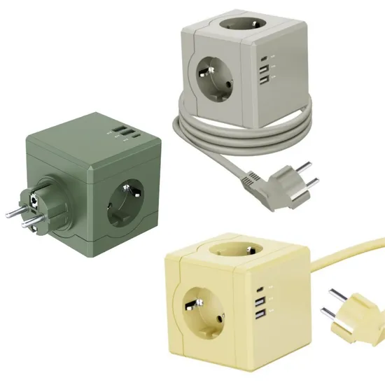 에코너 4000W 큐브형 멀티탭