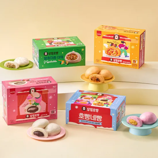 삼립호빵 개별포장 호빵 12입 2박스 크림빵 1봉 단팥 야채 피자 외 다양