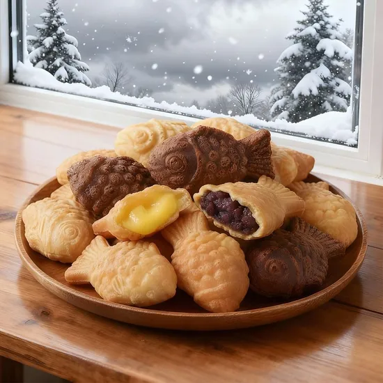 CJ프레시웨이 미니붕어빵 4종 2개 골라담기 팥 슈크림 고구마 우유크림