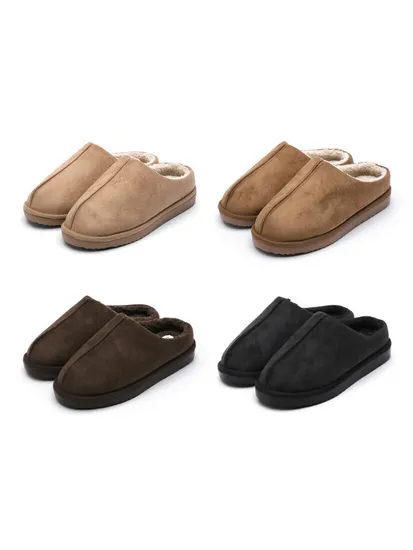 낫소 스웨이드 방한 슬리퍼 12개