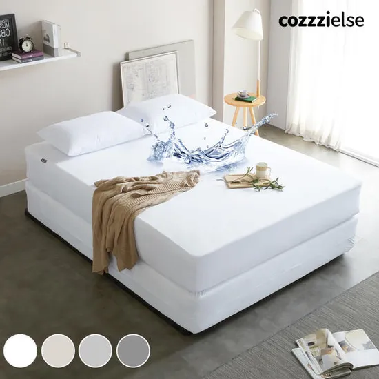 사계절 방수 누빔 매트리스 커버