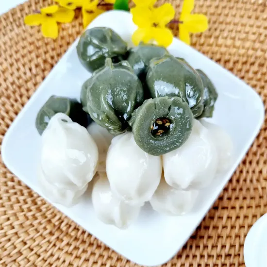 아끼니 떡공방 굳지않는 백미 쑥 2색 꿀떡 1kg