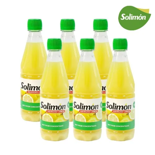 솔리몬 스퀴즈드 레몬즙 500ml 6개