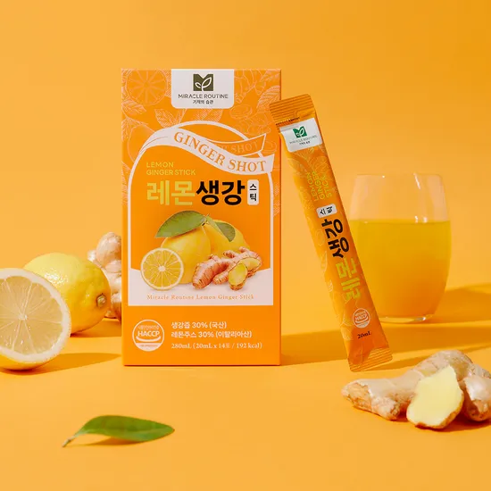 미라클루틴 레몬 생강 스틱 20ml 3박스 14포