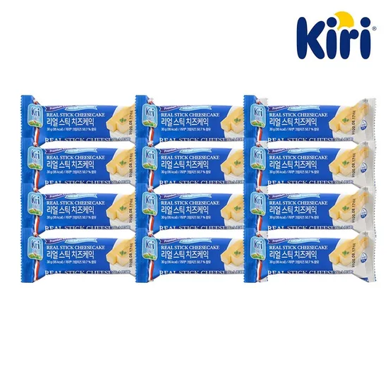 끼리 크림치즈 리얼스틱 치즈 케이크 30g 3종 2개 택1