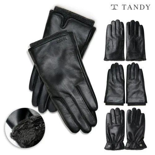 탠디 천연 양가죽 스마트 터치 장갑