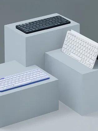 로지텍코리아 KEYS-TO-GO 휴대용 무선 블루투스 키보드