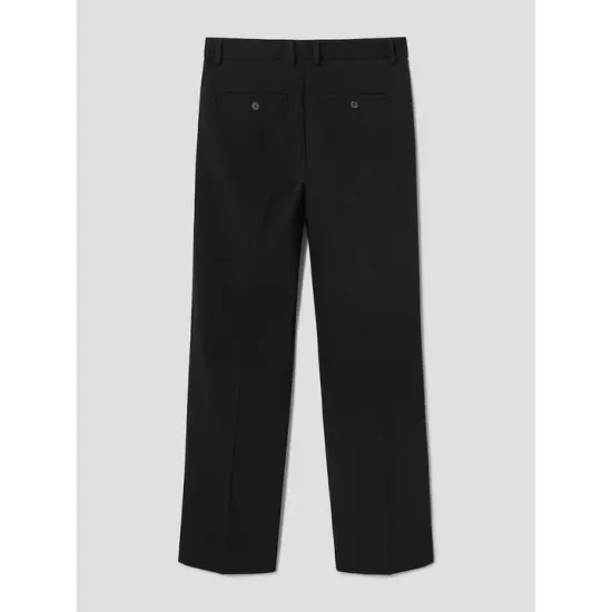 에잇세컨즈 세미와이드핏 기모 웜업슬랙스 블랙