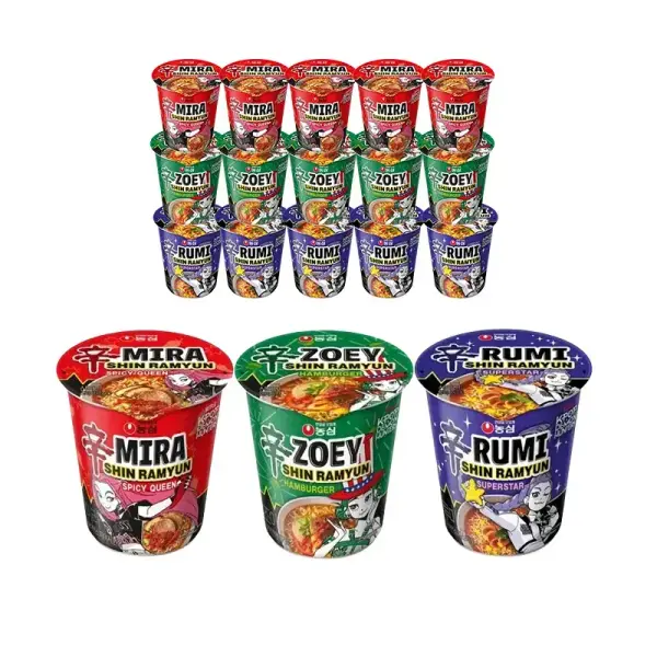 농심 신라면 케데헌 컵라면 3종 혼합 18개